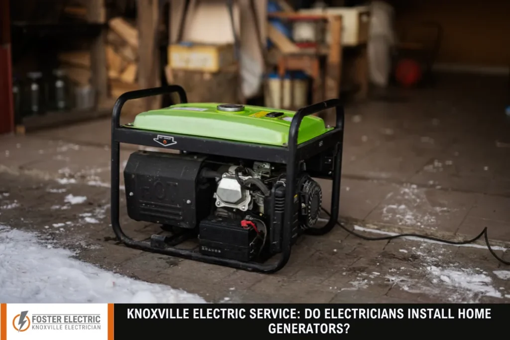 Knoxville Electric Service: Do Electricians Install Home Generators?