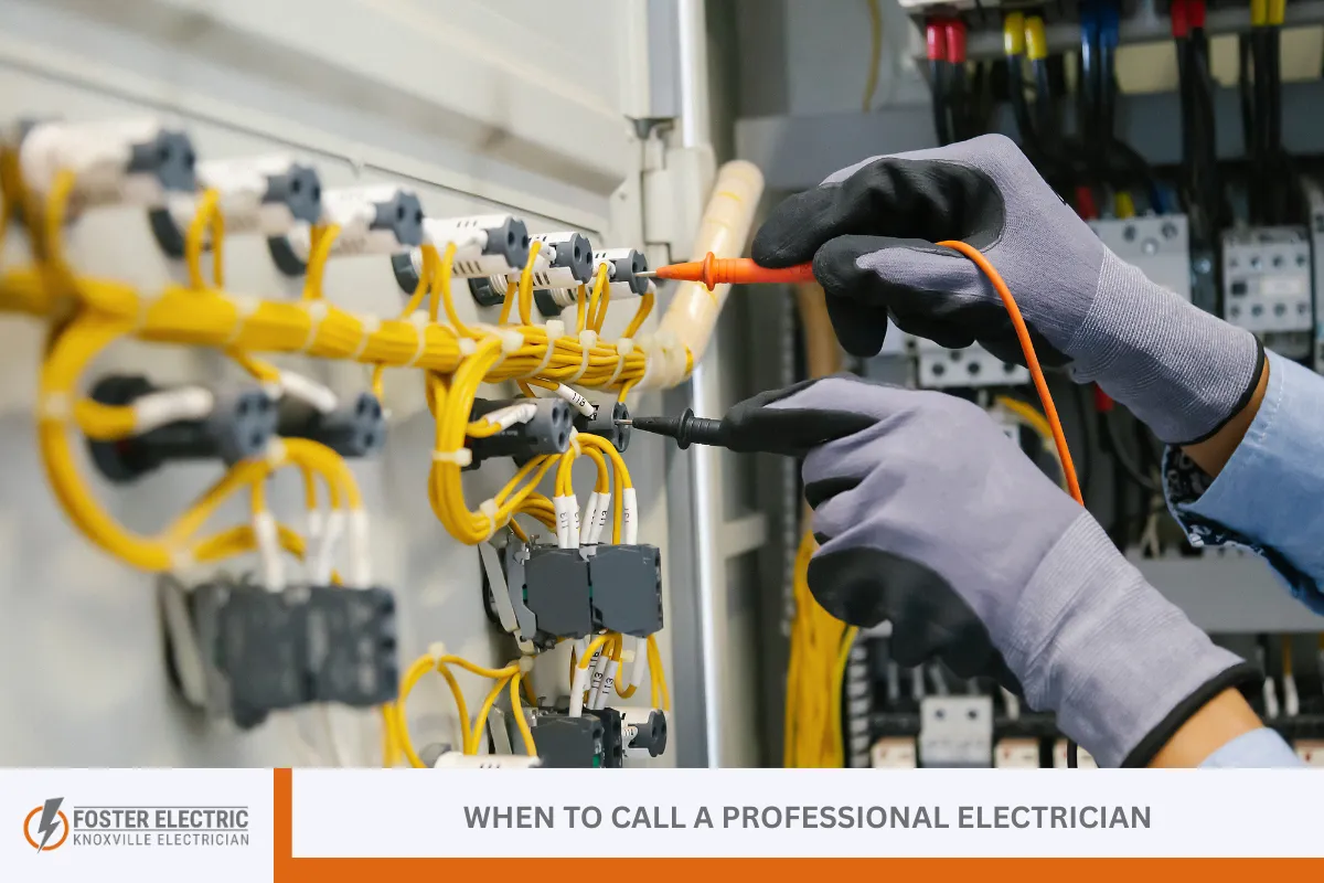 When to Call a Professional Electrician