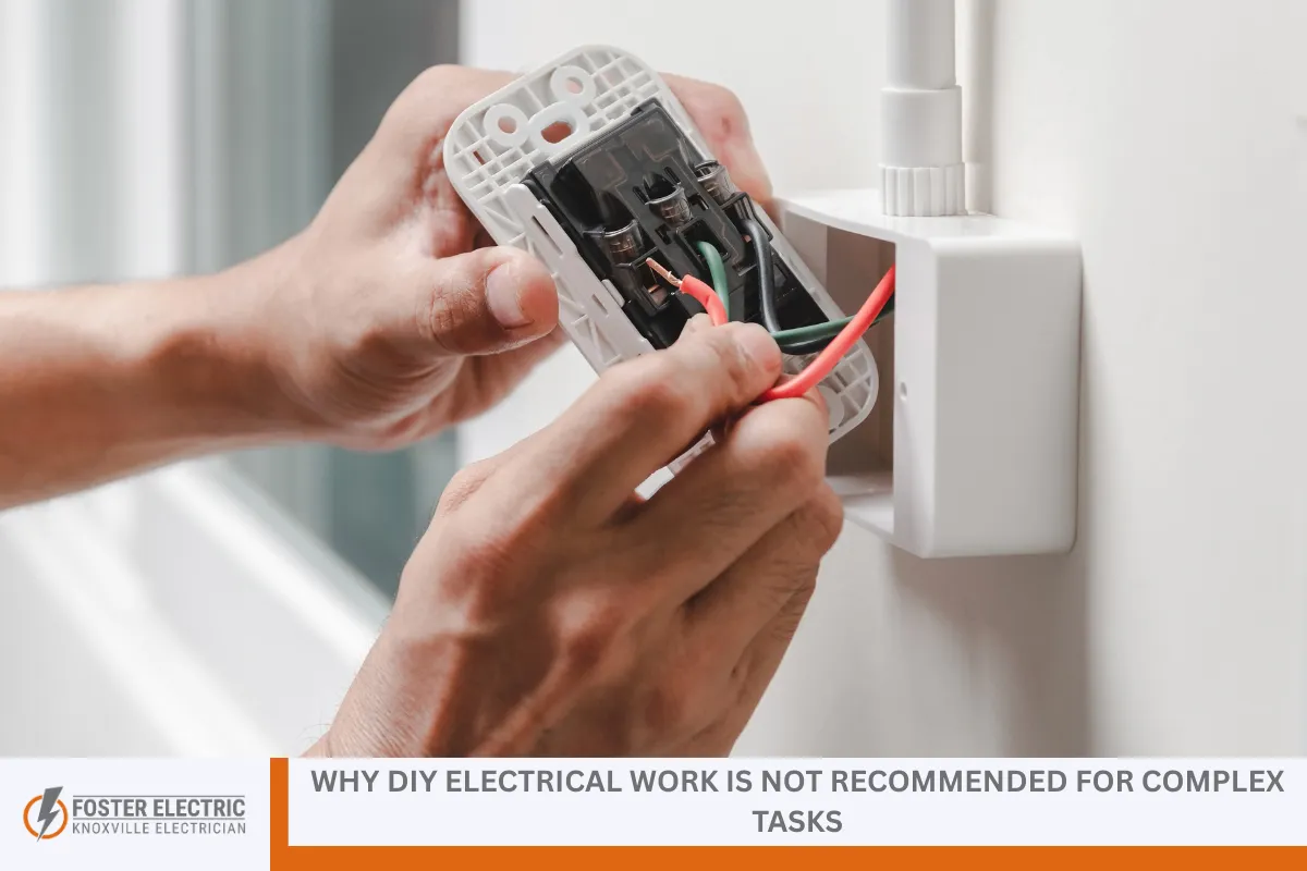 Why DIY Electrical Work is Not Recommended for Complex Tasks