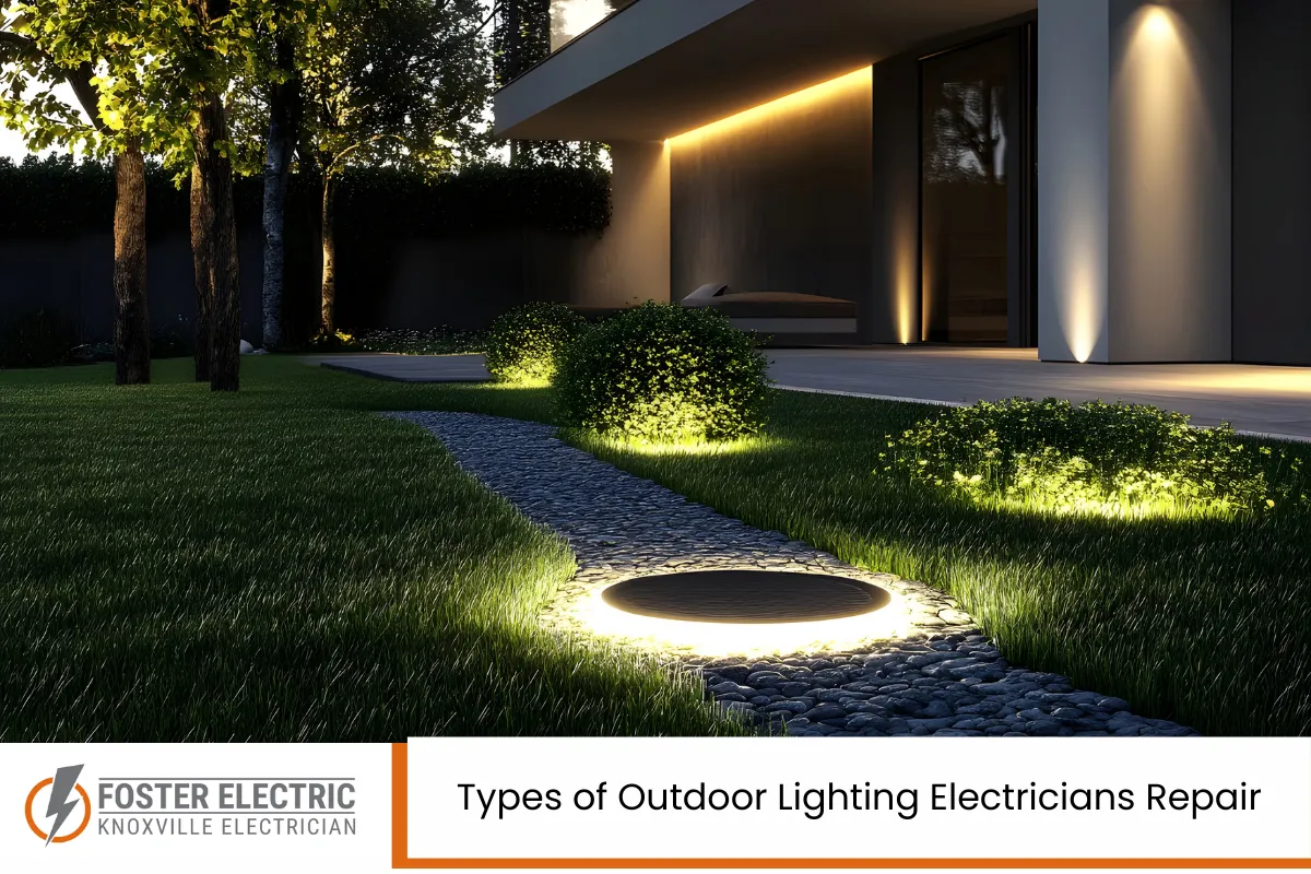Types of Outdoor Lighting Electricians Repair