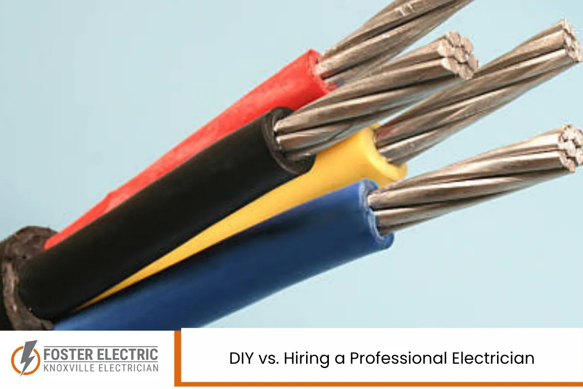 DIY vs. Hiring a Professional Electrician