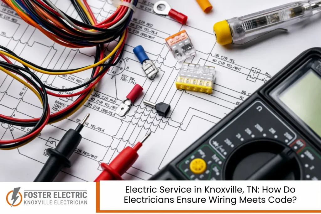 Electric Service in Knoxville, TN How Do Electricians Ensure Wiring Meets Code