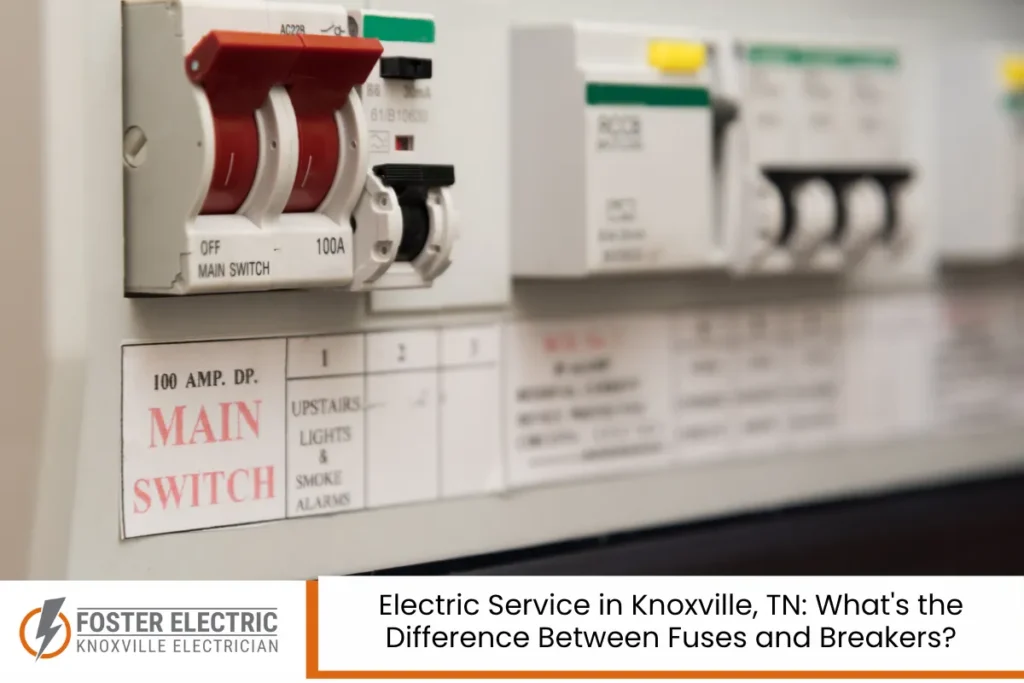 Electric Service in Knoxville, TN: What's the Difference Between Fuses and Breakers?